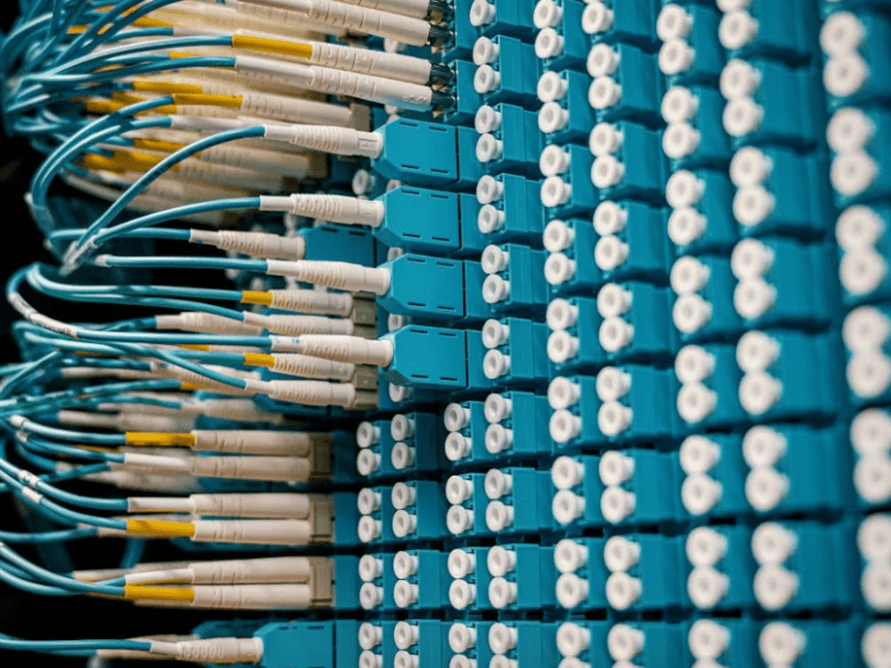 Image of connectivity servers in the cyber security environment