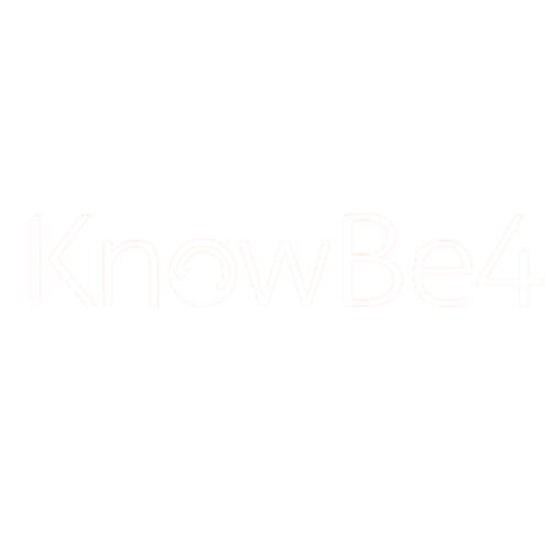 Trustack MSP Cyber Security, IT Services, IT Support. The image displays the "KnowBe4" logo in white text on a transparent background, featuring the Trustack - KnowBe4 branding with the letter "o" stylized as a spiral design.